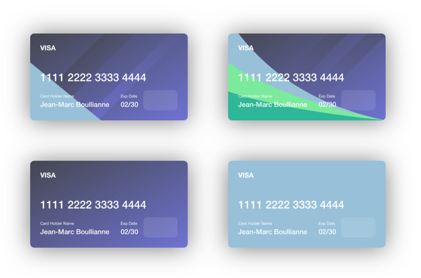 Elegant Credit Card View in Swift